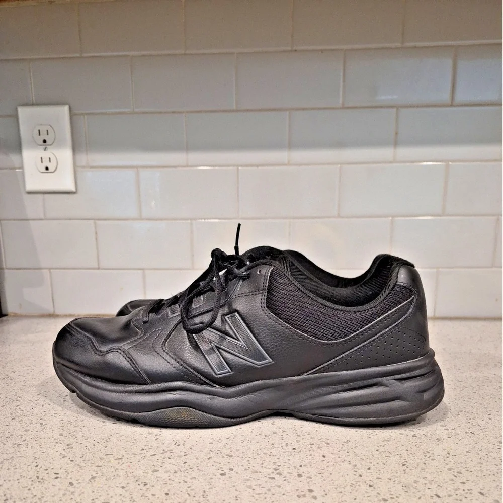 New Balance 411 Walking ComfortRide Black Men US 11 D